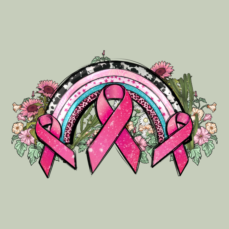 Cancer Ribbon Rainbow Cancer Awareness Long Sleeve Tee by HowdyJamesFarm | Teevron