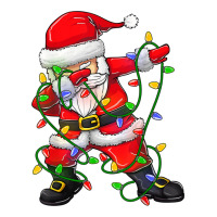 Dabbing Santa Christmas Tree Lights | Teevron