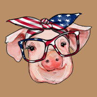 American Flag With Pig Vintage Hoodie | Teevron