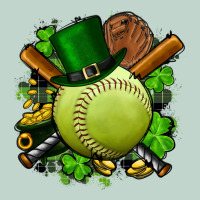 St.patrick's Day Softball Zipper Hoodie | Teevron