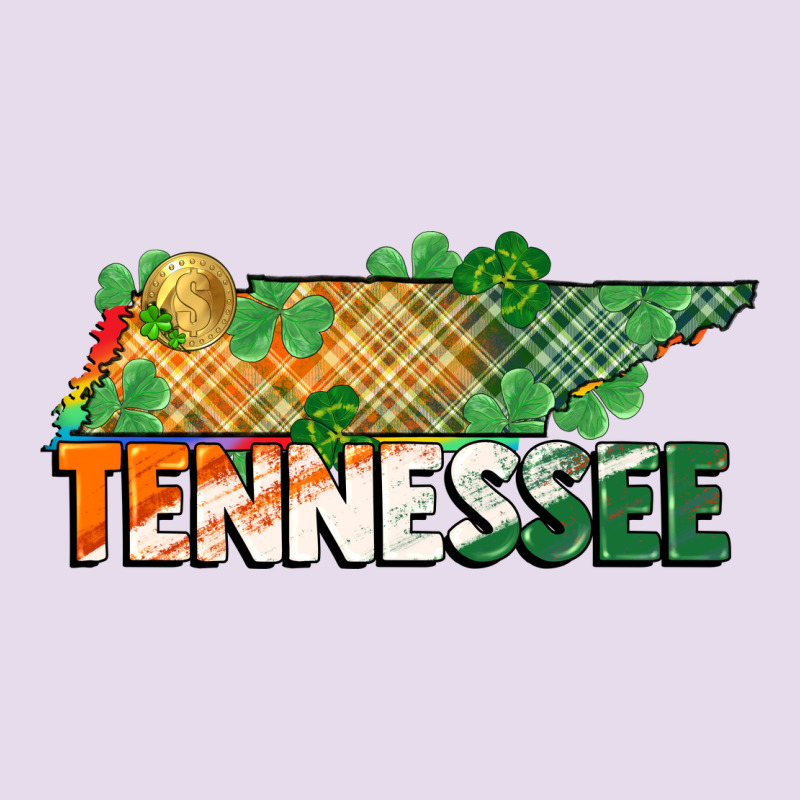 Tennessee Map St Patrick's Day Premium Hoodie by FaDigitalArtStudio | Teevron
