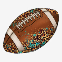 Western Football Leopard Turquoise Pattern Urban Hoodie | Teevron