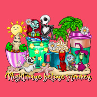 Nightmare Before Summer Coffee Cups Premium Sweatshirt | Teevron