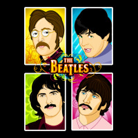 Pop Art Beatles Tribute – Vibrant And Iconic Ret Heavyweight Sweatshirt | Teevron