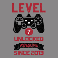 Kids Level 7 Unlocked Awesome Since 2013 Vintage Tee | Teevron