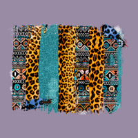 Aztec Leopard Glitter Brushstrokes Classic Tee | Teevron