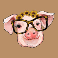 Sunflowers With Pig Vintage Hoodie | Teevron