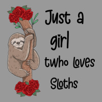 Just A Girl Who Loves Sloths Vintage Hoodie | Teevron
