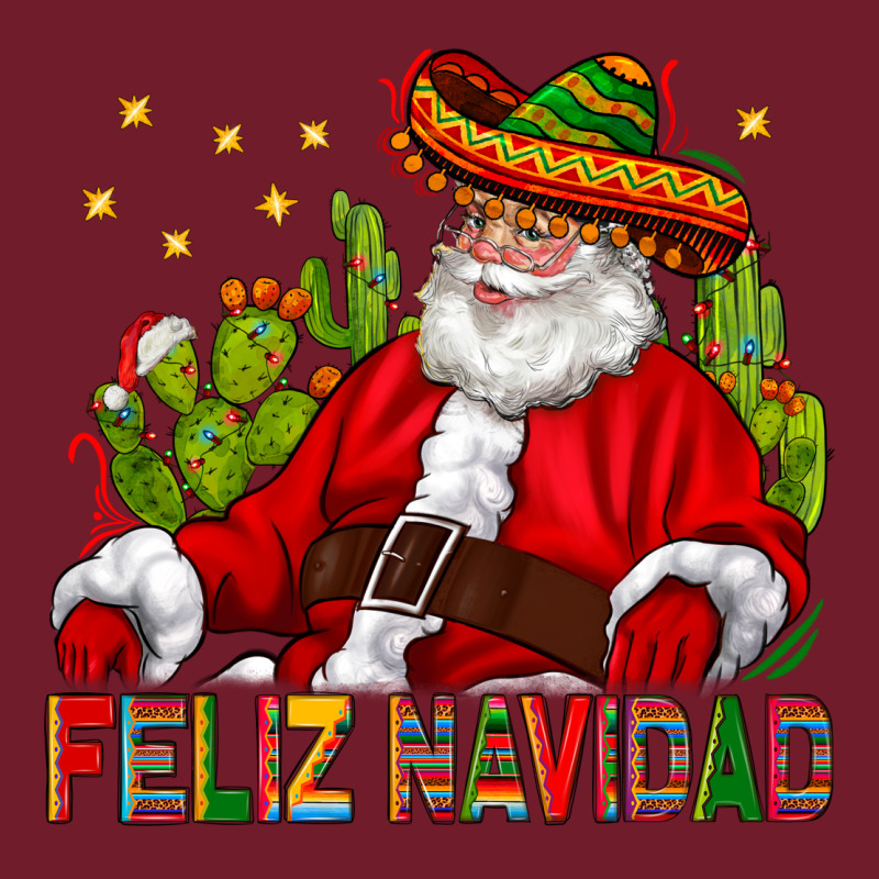 Feliz Navidad Santa With Cactus Zipper Hoodie by BundleAndBundleShop | Teevron
