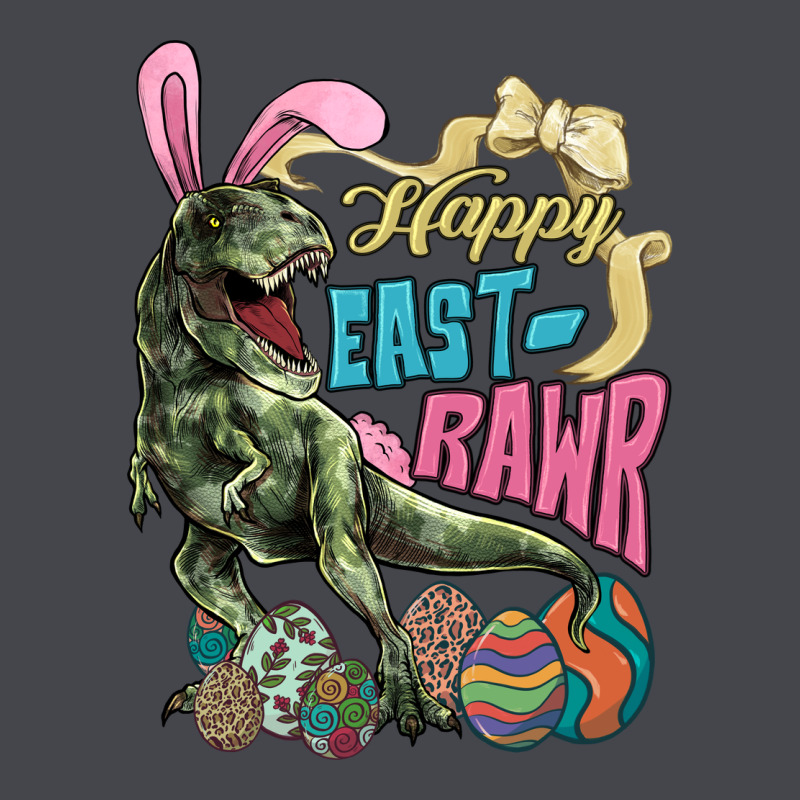 Happy Easter Day T-rex Long Sleeve Tee by HowdyJamesFarm | Teevron