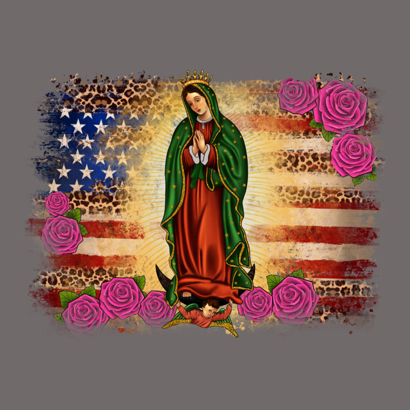 America Our Lady Of Guadalupe Urban Heavy Tee by JahusDesignShop | Teevron