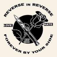 Reverse ın Reverse Love Hate Forever By Your Sıde Vintage Tee | Teevron