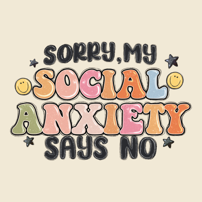 Sorry My Social Anxiety Says No Ladies Tee by MaliasSmallBusiness | Teevron