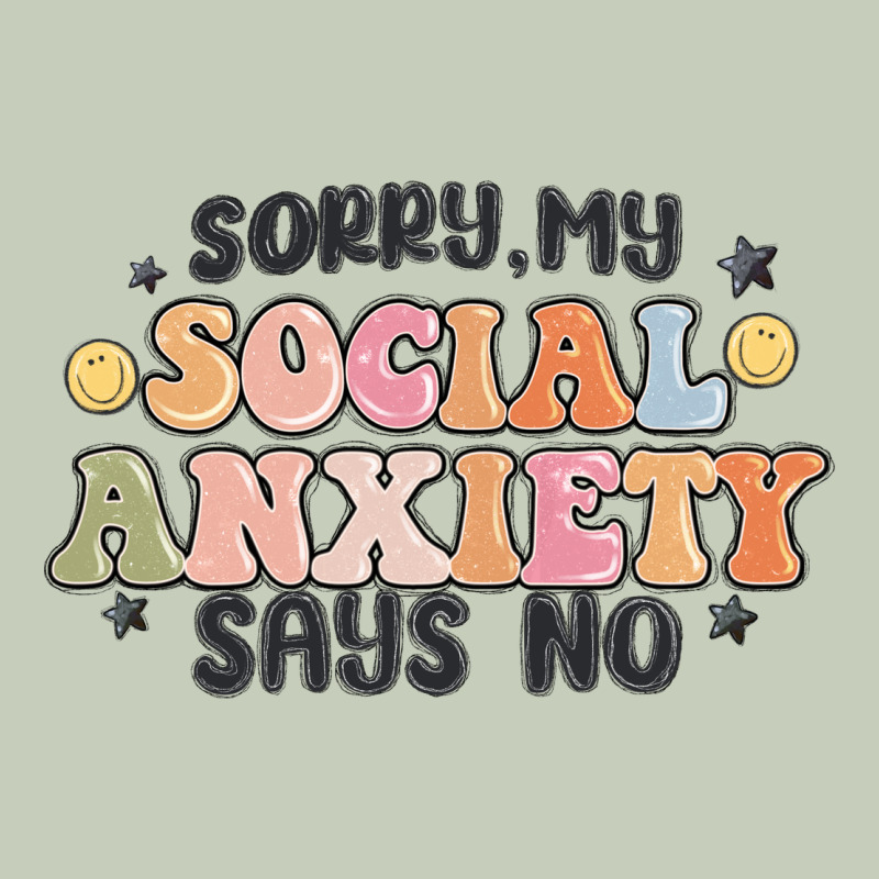 Sorry My Social Anxiety Says No Ladies Tee by MaliasSmallBusiness | Teevron