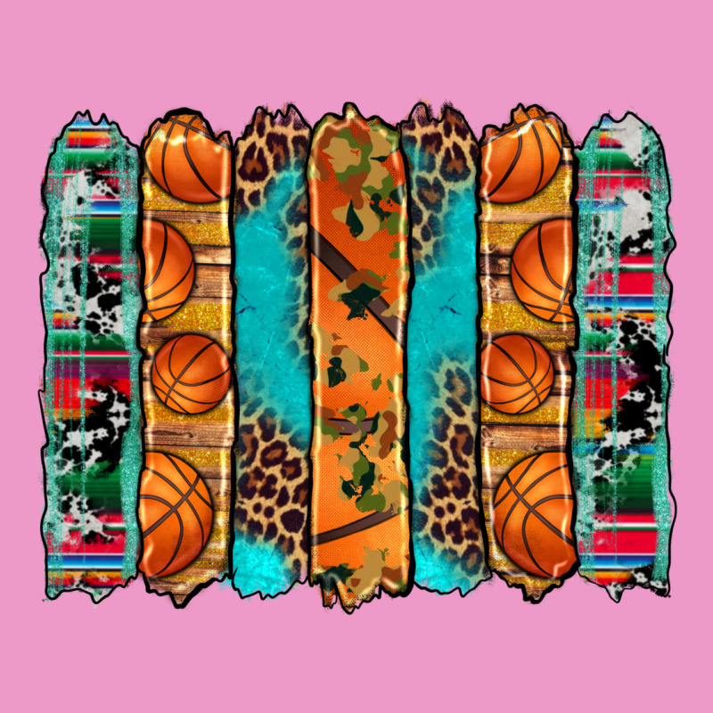 Basketball Serape Cowhide Turquoise Leopard Glitter  Brushstrokes Urban Hoodie by Artiststas | Teevron