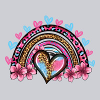 Valentine's Day Rainbow Heart Olivia Heavyweight Sweatshirt | Teevron
