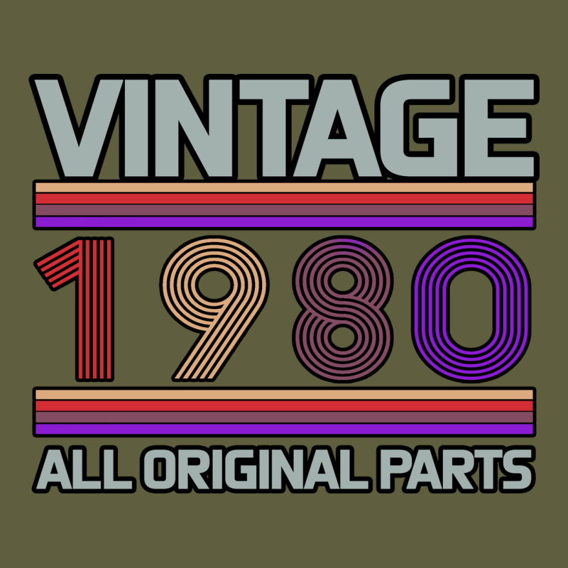 Vintage 1980 Birthday Vintage Tee by Bettercallsaul | Teevron