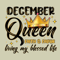 December Queen Faith And Favor Living My Blessed L Heavy Core Tee | Teevron