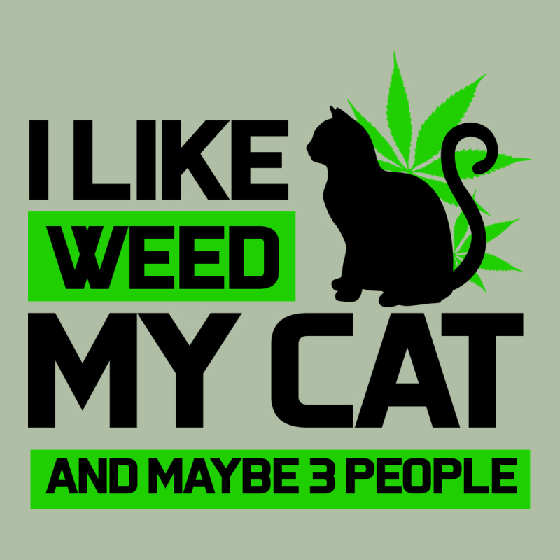 Cat Weed I Like My Cat Gift Urban Heavy Tee by Bettercallsaul | Teevron