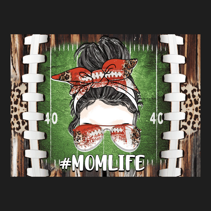 American Football Mom Life Heavyweight Hoodie by CowhideDigitalArt | Teevron