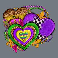Mardi Gras Heart Olivia Heavyweight Sweatshirt | Teevron