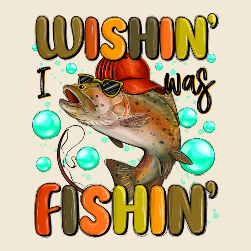 Wishing I Was Fishing Ladies Tee by MaliasSmallBusiness | Teevron