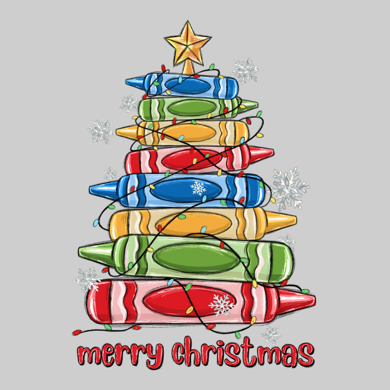 Crayons Tree Christmas Premium Tee by MaliasSmallBusiness | Teevron