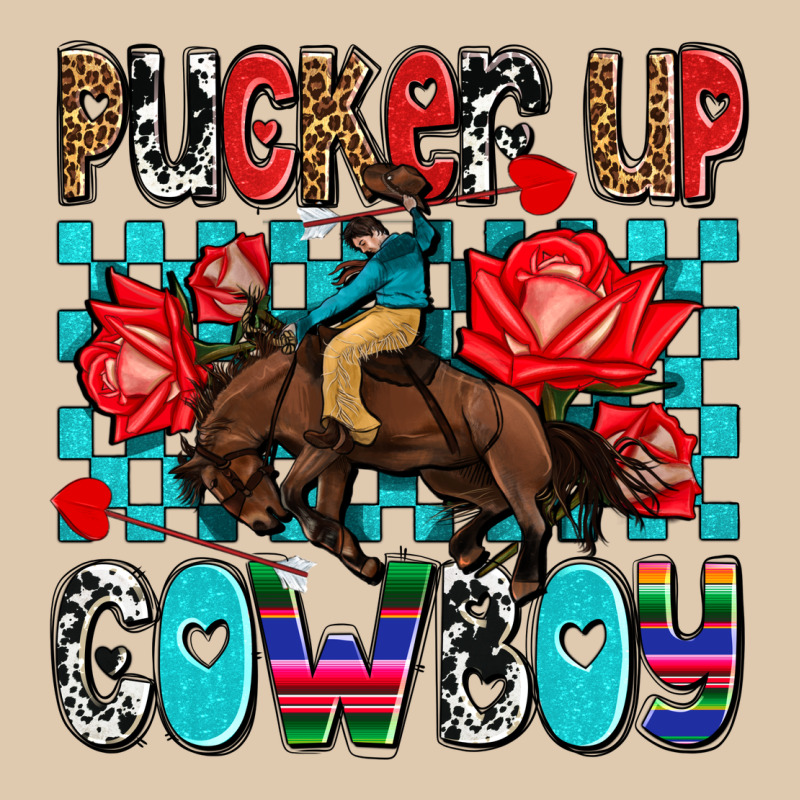 Pucker Up Cowboy Olivia Heavyweight Sweatshirt by OliviaCreatesArt | Teevron