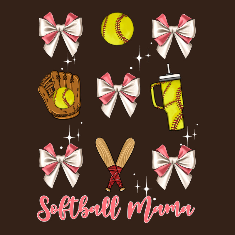Softball Coquette Bow Heavy Core Tee by JahusDesignShop | Teevron