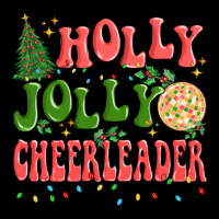 Holly Jolly Cheerleader Heavy Core Tee | Teevron