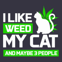 Cat Weed I Like My Cat Gift Vintage Hoodie | Teevron