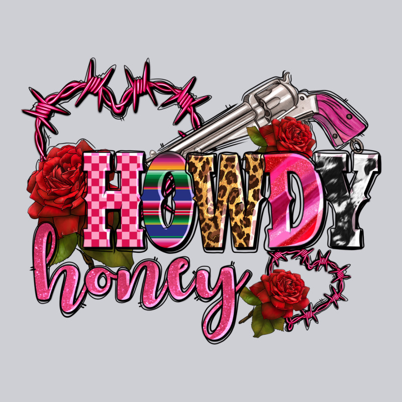 Howdy Honey Rose Olivia Heavyweight Sweatshirt by OliviaCreatesArt | Teevron