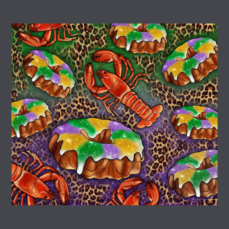 Mardi Gras King Cake And Crawfish Classic Tee by RanaPortraitStore | Teevron