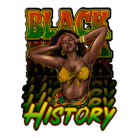 Black History Afro Woman Premium Tee | Teevron