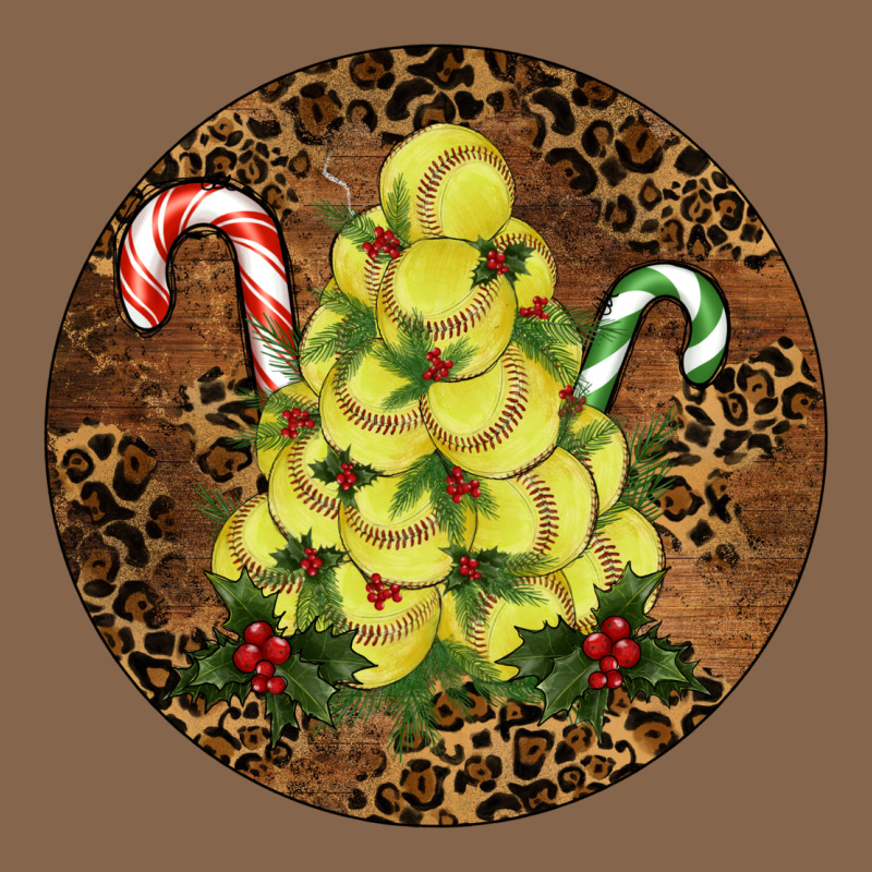 Softball Leopard  Christmas Premium Tee by RanaPortraitStore | Teevron