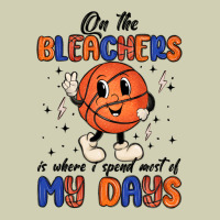 On The Bleachers Is Where I Spend Most Of My Days Heavy Core Tee | Teevron