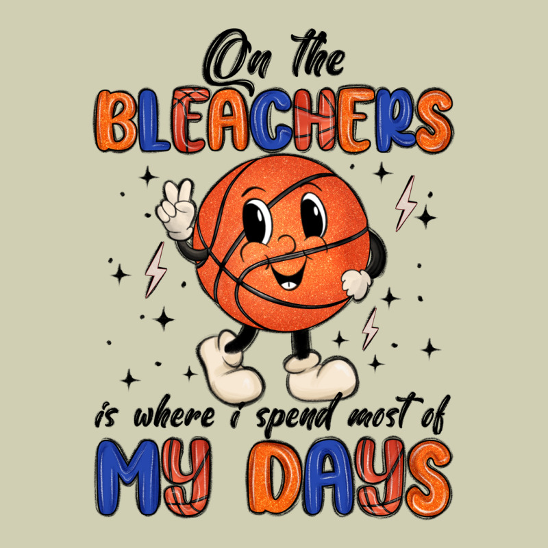 On The Bleachers Is Where I Spend Most Of My Days Heavy Core Tee by MaliasSmallBusiness | Teevron