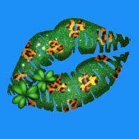 Green And Leopard Patterned Irish Day Lips Classic Tee | Teevron