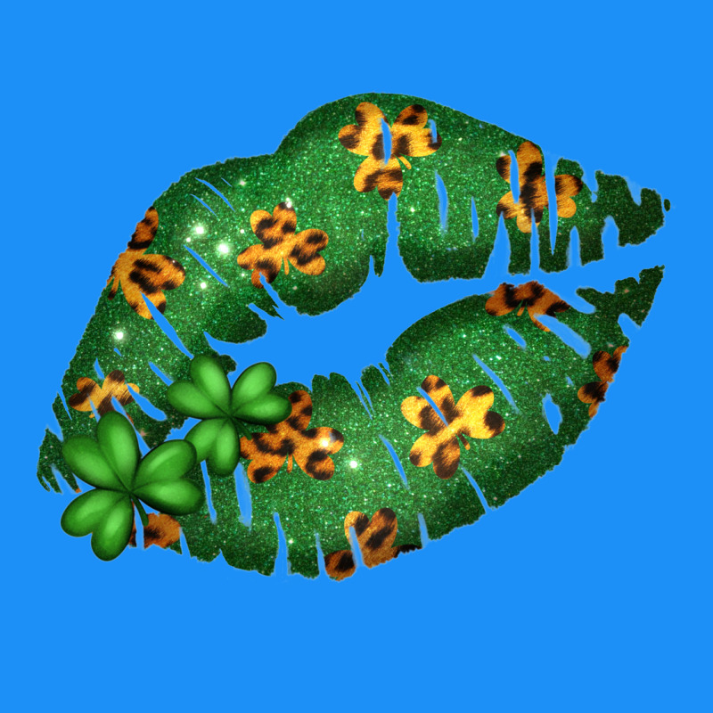 Green And Leopard Patterned Irish Day Lips Classic Tee by Bettercallsaul | Teevron