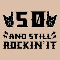 50 Birthday Rock Urban Heavy Tee | Teevron
