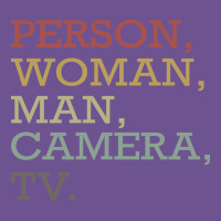 Person Woman Man Camera Tv Vintage Tee | Teevron