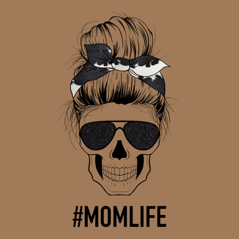 Black Glitter Cowhide Patterned Mom Skull Classic Tee by Bettercallsaul | Teevron