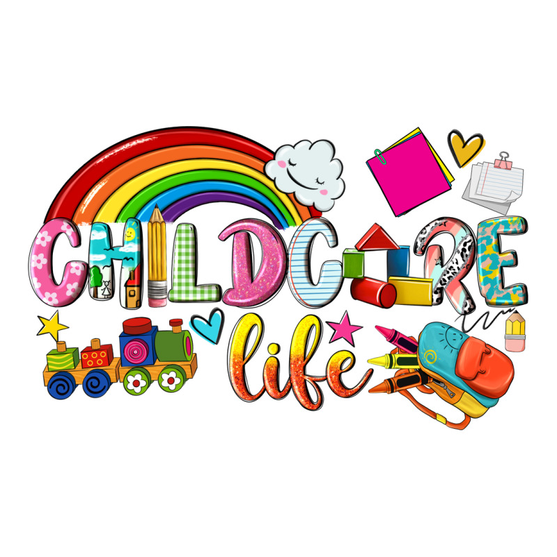 Childcare Life Ladies Tee by NancyCooperArtShop | Teevron