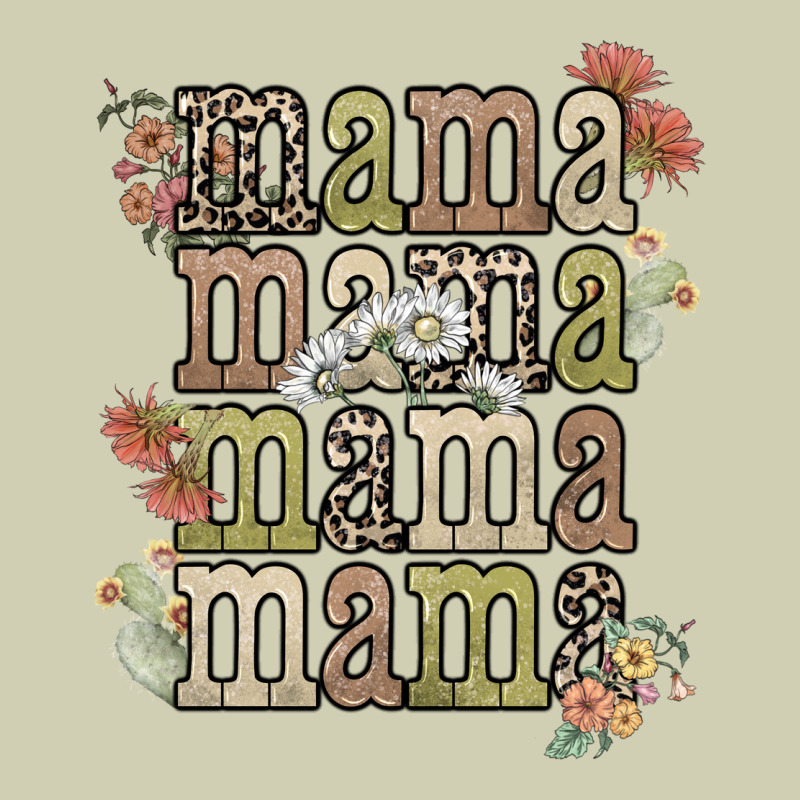 Mama Mama Mama Mama Western Flower Heavy Core Tee by NancyCooperArtShop | Teevron