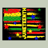 Juneteenth American Flag Long Sleeve Tee | Teevron