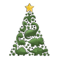 dinosaur christmas tree | Teevron
