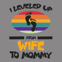I Leveled Up From Wife To Mommy Vintage Tee | Teevron