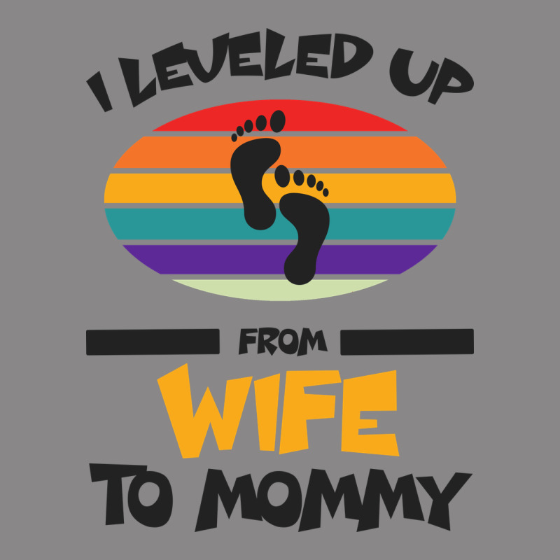 I Leveled Up From Wife To Mommy Vintage Tee by Bettercallsaul | Teevron
