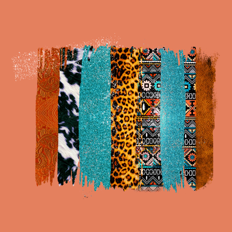 Western Leopard Glitter Aztec Cowhide Pattern Brushstroke Classic Tee by Bettercallsaul | Teevron