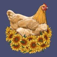 Chicken With Sunflowers Vintage Tee | Teevron
